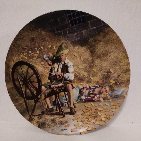 Charles Gehm Collector Plate "Rumpelstilzchen" - Picture 3 of 4